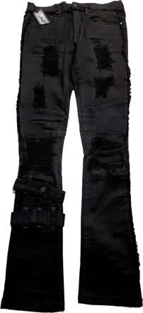 Frost Orig. Slim Fit Black Denim Jeans (F1779-BK)